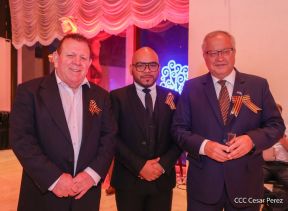 Acto por el 80 aniversario de la Victoria sobre el Fascismo en Managua