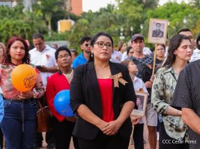 Acto por el 80 aniversario de la Victoria sobre el Fascismo en Managua