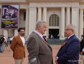 Acto por el 80 aniversario de la Victoria sobre el Fascismo en Managua
