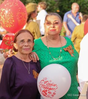 Acto por el 80 aniversario de la Victoria sobre el Fascismo en Managua