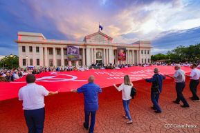 Acto por el 80 aniversario de la Victoria sobre el Fascismo en Managua