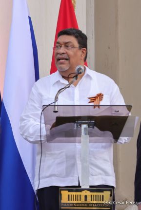 Acto por el 80 aniversario de la Victoria sobre el Fascismo en Managua