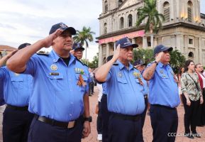 Acto por el 80 aniversario de la Victoria sobre el Fascismo en Managua