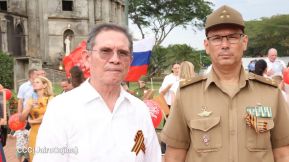 Acto por el 80 aniversario de la Victoria sobre el Fascismo en Managua