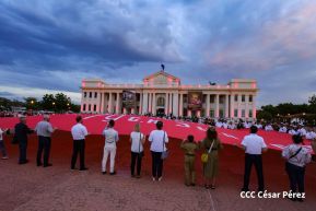 Acto por el 80 aniversario de la Victoria sobre el Fascismo en Managua