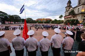 Acto por el 80 aniversario de la Victoria sobre el Fascismo en Managua