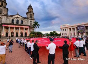 Acto por el 80 aniversario de la Victoria sobre el Fascismo en Managua