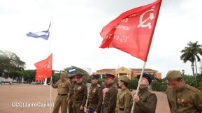 Acto por el 80 aniversario de la Victoria sobre el Fascismo en Managua