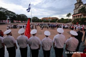 Acto por el 80 aniversario de la Victoria sobre el Fascismo en Managua