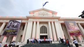 Acto por el 80 aniversario de la Victoria sobre el Fascismo en Managua