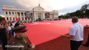 Acto por el 80 aniversario de la Victoria sobre el Fascismo en Managua