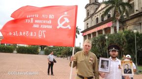 Acto por el 80 aniversario de la Victoria sobre el Fascismo en Managua
