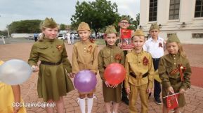 Acto por el 80 aniversario de la Victoria sobre el Fascismo en Managua