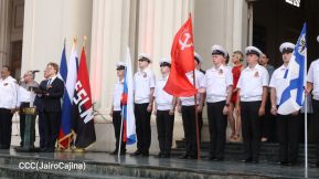 Acto por el 80 aniversario de la Victoria sobre el Fascismo en Managua