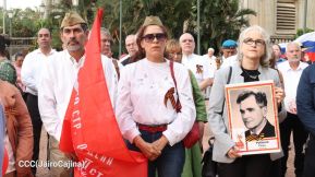 Acto por el 80 aniversario de la Victoria sobre el Fascismo en Managua
