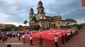 Acto por el 80 aniversario de la Victoria sobre el Fascismo en Managua