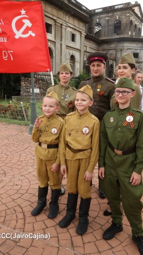 Acto por el 80 aniversario de la Victoria sobre el Fascismo en Managua