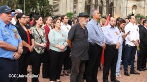 Acto por el 80 aniversario de la Victoria sobre el Fascismo en Managua