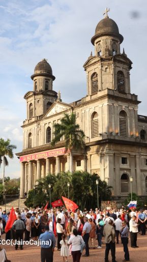 Acto por el 80 aniversario de la Victoria sobre el Fascismo en Managua