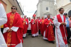 León se vistió de fiesta con visita del Cardenal Brenes