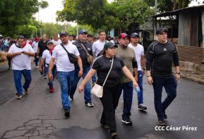 Caminata Sandino Luz, Vida y Verdad 