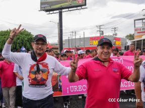 Caminata Sandino Luz, Vida y Verdad 