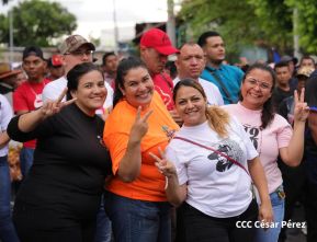 Caminata Sandino Luz, Vida y Verdad 