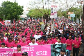 Caminata Sandino Luz, Vida y Verdad 