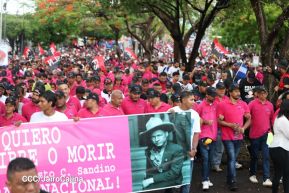 Caminata Sandino Luz, Vida y Verdad 