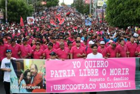 Caminata Sandino Luz, Vida y Verdad 