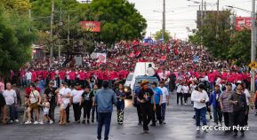 Caminata Sandino Luz, Vida y Verdad 