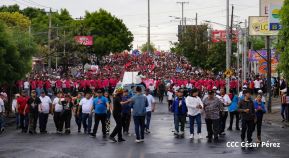 Caminata Sandino Luz, Vida y Verdad 