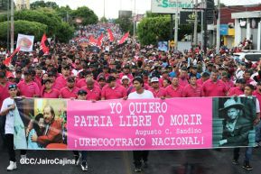 Caminata Sandino Luz, Vida y Verdad 