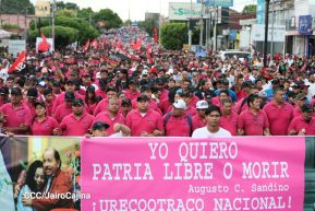 Caminata Sandino Luz, Vida y Verdad 