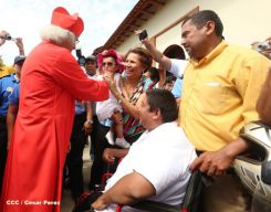 León se vistió de fiesta con visita del Cardenal Brenes