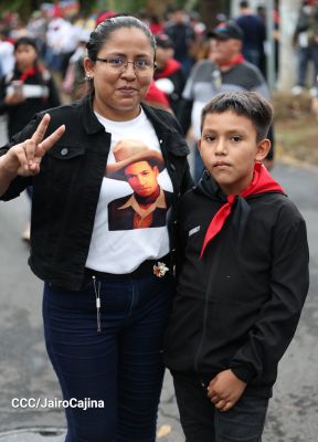 Caminata Sandino Luz, Vida y Verdad 