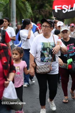 Caminata Sandino Luz, Vida y Verdad 
