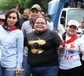 Caminata Sandino Luz, Vida y Verdad 