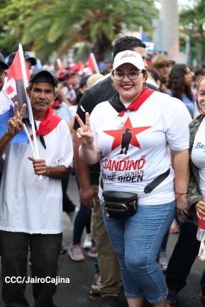 Caminata Sandino Luz, Vida y Verdad 