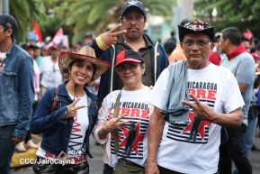 Caminata Sandino Luz, Vida y Verdad 