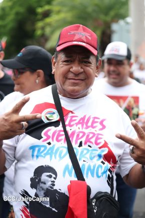 Caminata Sandino Luz, Vida y Verdad 