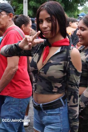 Caminata Sandino Luz, Vida y Verdad 