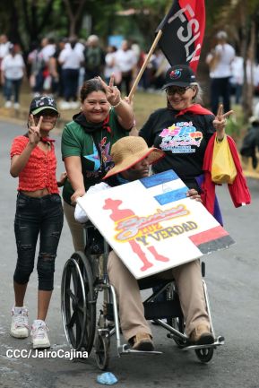 Caminata Sandino Luz, Vida y Verdad 