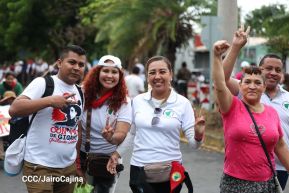 Caminata Sandino Luz, Vida y Verdad 