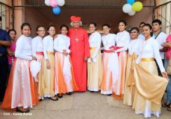 León se vistió de fiesta con visita del Cardenal Brenes