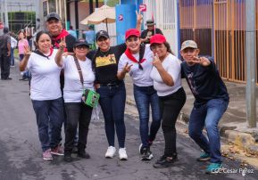 Caminata Sandino Luz, Vida y Verdad 