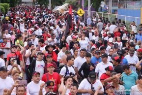 Caminata Sandino Luz, Vida y Verdad 