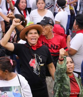 Caminata Sandino Luz, Vida y Verdad 