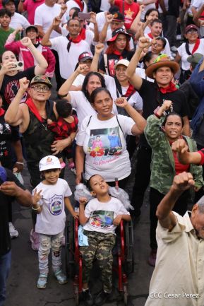 Caminata Sandino Luz, Vida y Verdad 