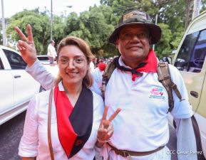Caminata Sandino Luz, Vida y Verdad 
